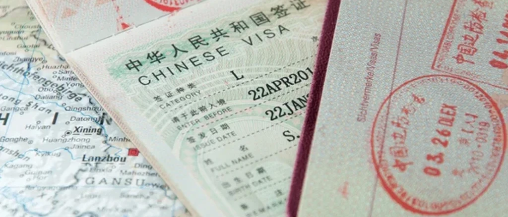 Visas service foreigners China